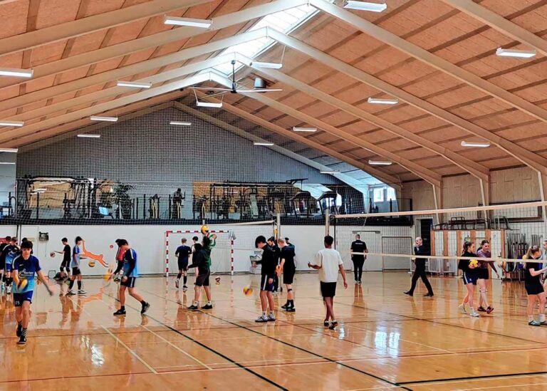 UVC-air-disinfection-with-Northern-Light-HVLS-fan-sports-facility